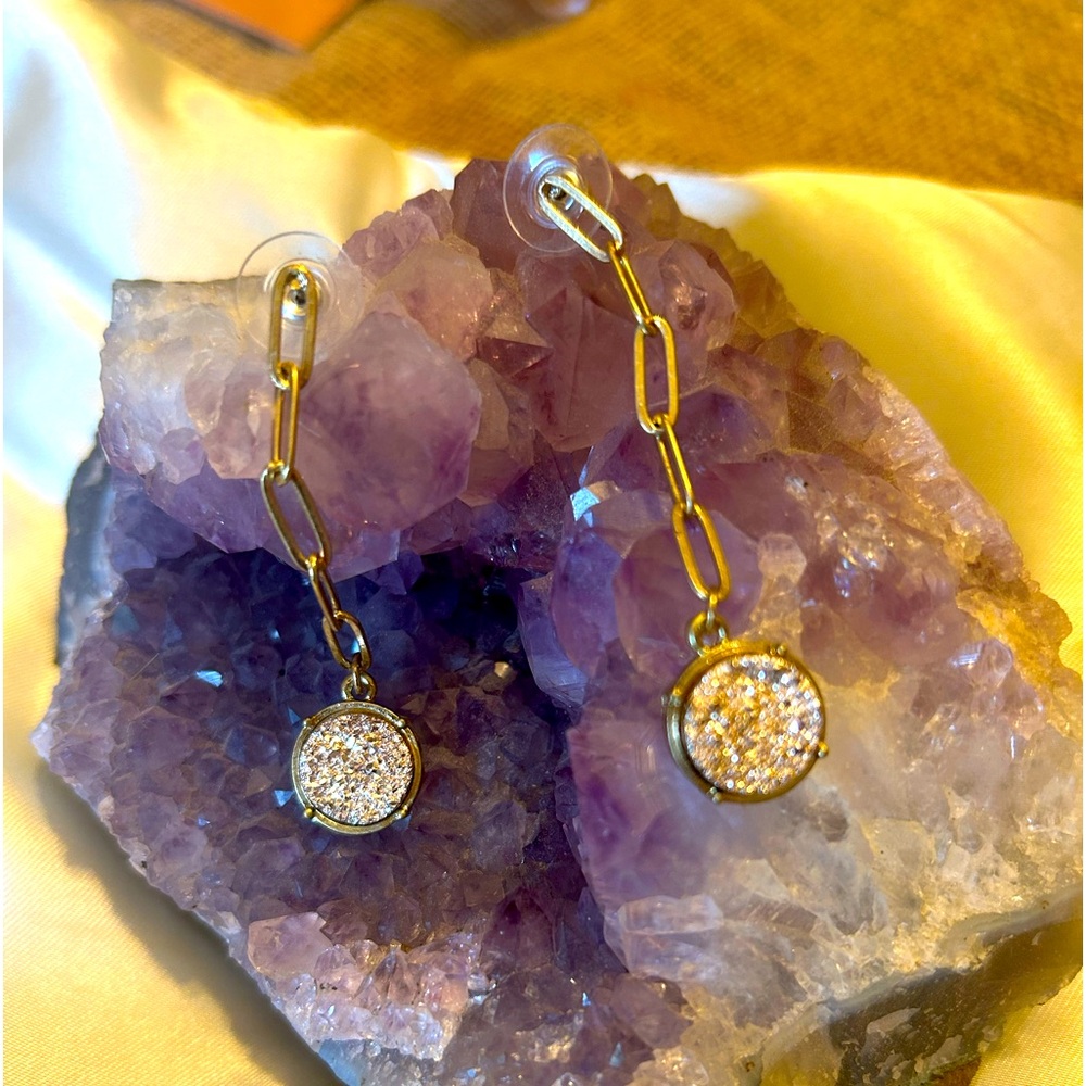 Chain & Bling Earrings